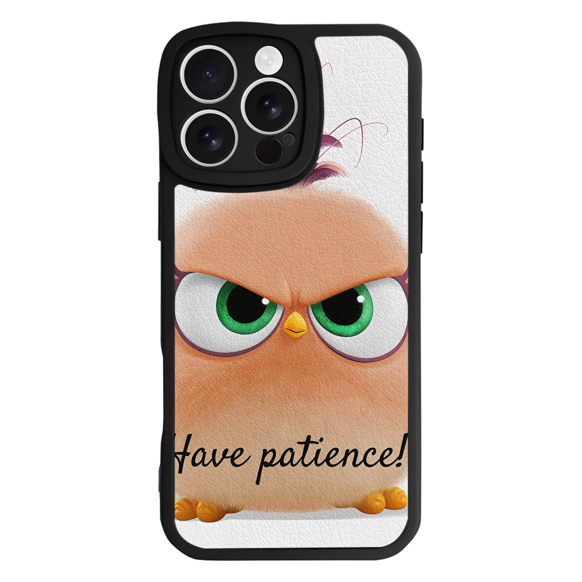 （画像用） Angry Birds アングリーバード 【iPhone 16シリーズ対応】シリコンスマホケース（レザー調） 材質：シリコン